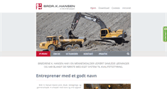 Desktop Screenshot of bkh.dk