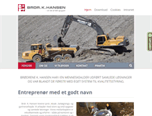 Tablet Screenshot of bkh.dk